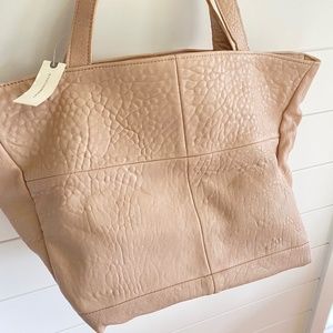 Anthropologie bag // 100% sheep leather // New